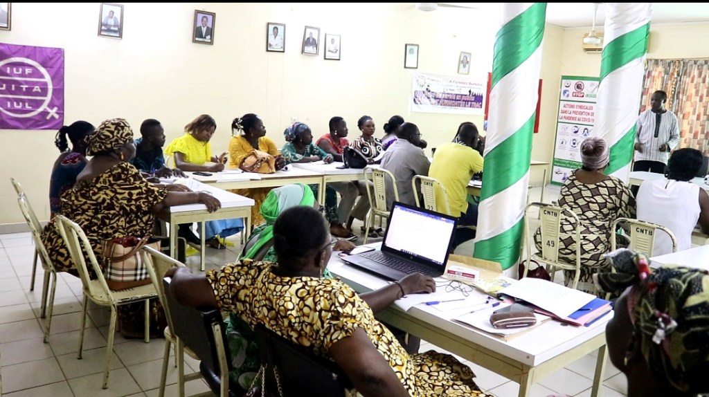 Le comité femmes de l&rsquo;UITA Burkina organise une Formation au profit de 31&nbsp;membres