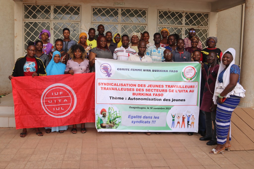 Syndicalisme : UITA Burkina organise une formation sur l&rsquo;autonomisation des&nbsp;jeunes
